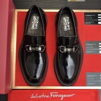 $112.00 USD Salvatore Ferragamo Leather Shoes For Men #1023148