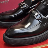 $112.00 USD Salvatore Ferragamo Leather Shoes For Men #1023148