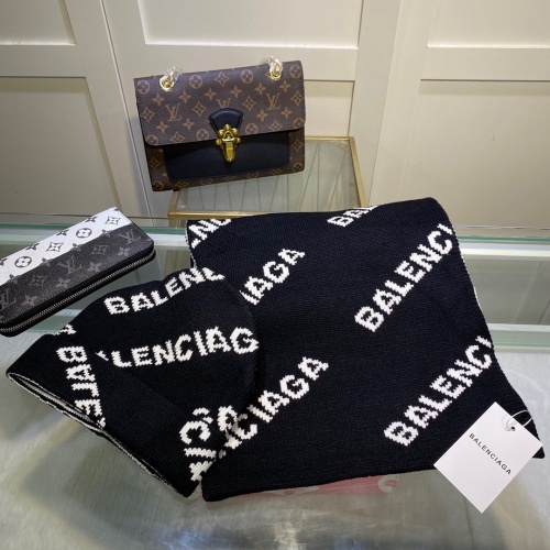 Replica Balenciaga Wool Hats & Scarf Set #1029172 $52.00 USD for Wholesale