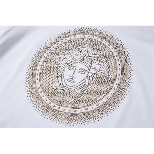 Replica Versace T-Shirts Short Sleeved For Men #1031368 $25.00 USD for Wholesale