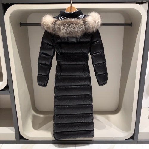 Replica Moncler Down Feather Coat Long Sleeved For Women #1032056 $314.05 USD for Wholesale