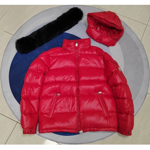 Replica Moncler Down Feather Coat Long Sleeved For Men #1032067 $247.93 USD for Wholesale