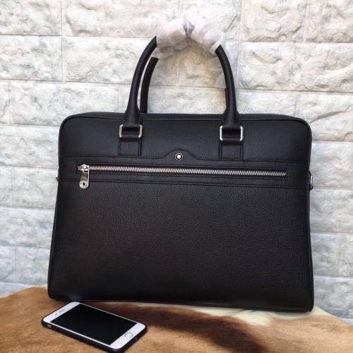 Replica Mont Blanc AAA Man Handbags #1033070 $102.00 USD for Wholesale