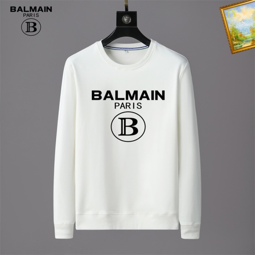 Balmain Hoodies Long Sleeved For Men #1042768, $40.00 USD, [ITEM#1042768], Balmain Hoodies