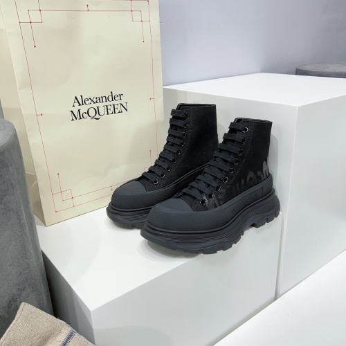 Alexander McQueen High Tops Shoes For Women #1042984, $115.00 USD, [ITEM#1042984], Alexander McQueen High Tops Shoes