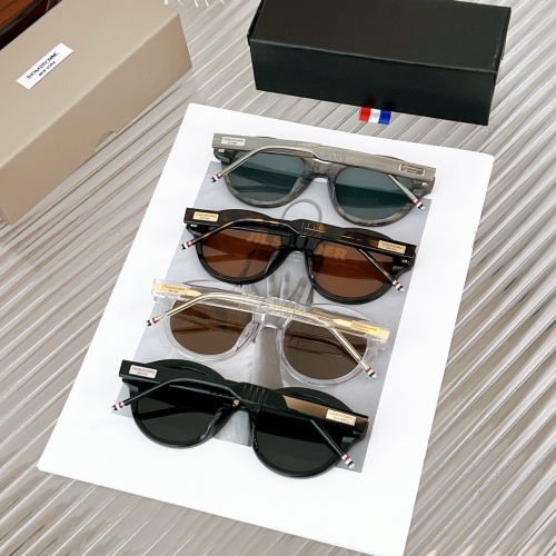 Replica Thom Browne AAA Quality Sunglasses #1047731 $60.00 USD for Wholesale