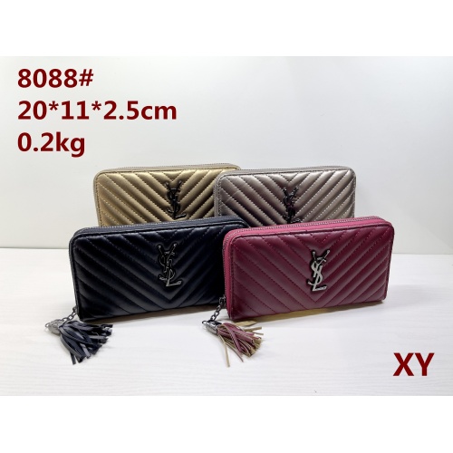 Replica Yves Saint Laurent YSL Wallets For Women #1051299 $19.00 USD for Wholesale