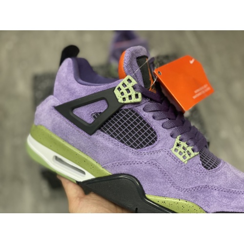 Replica Air Jordan 4 IV Retro For Women #1052809 $112.00 USD for Wholesale