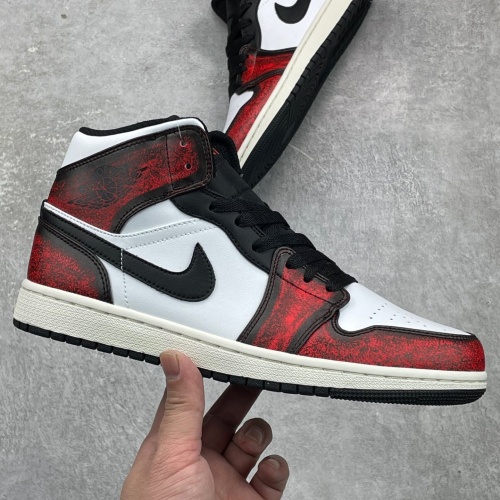 Replica Air Jordan-1-Mid For Women #1052922 $102.00 USD for Wholesale