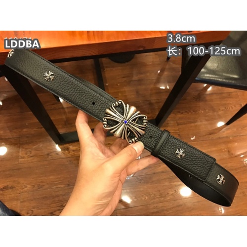 Replica Chrome Hearts AAA Quality Belts For Men #1053058 $82.00 USD for Wholesale