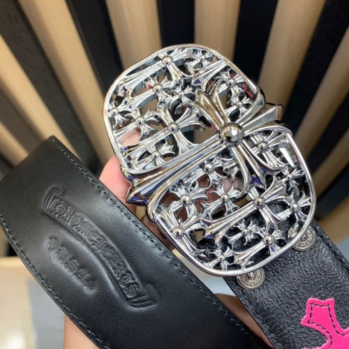 Replica Chrome Hearts AAA Quality Belts For Men #1053075 $112.00 USD for Wholesale