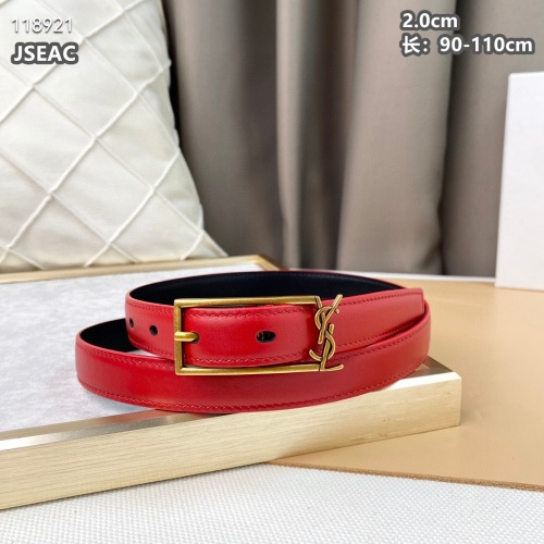 Replica Yves Saint Laurent AAA Quality Belts For Women #1053140 $52.00 USD for Wholesale