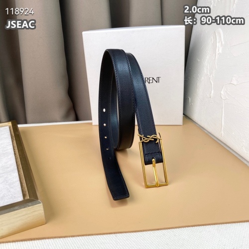 Replica Yves Saint Laurent AAA Quality Belts For Women #1053147 $52.00 USD for Wholesale