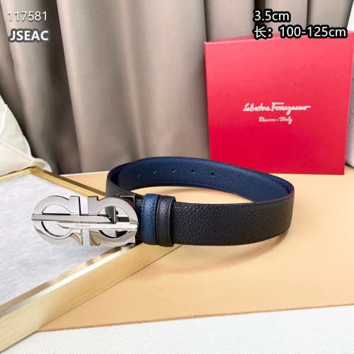 Replica Salvatore Ferragamo AAA Quality Belts For Men #1053649 $52.00 USD for Wholesale