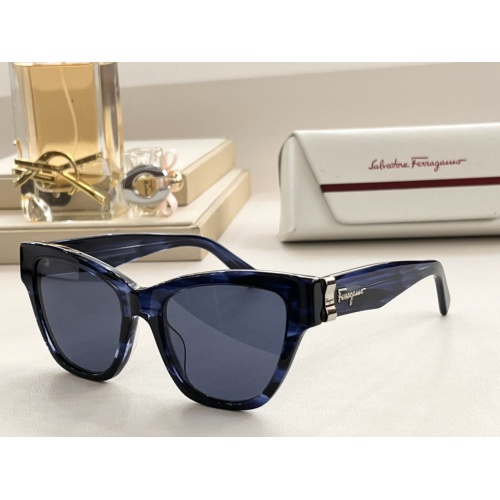 Salvatore Ferragamo AAA Quality Sunglasses #1054279