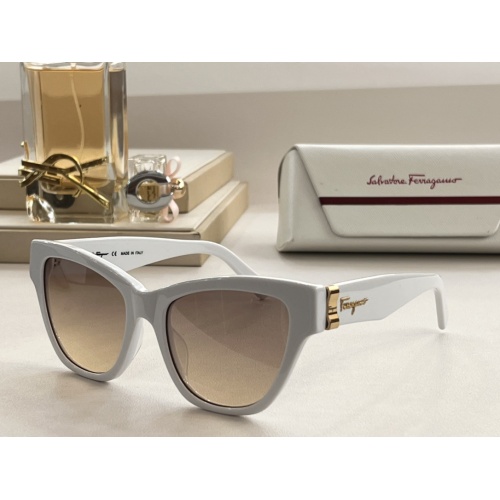 Salvatore Ferragamo AAA Quality Sunglasses #1054282