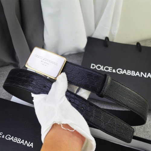 Replica Dolce & Gabbana D&G AAA Quality Belts For Men #1059232 $72.00 USD for Wholesale