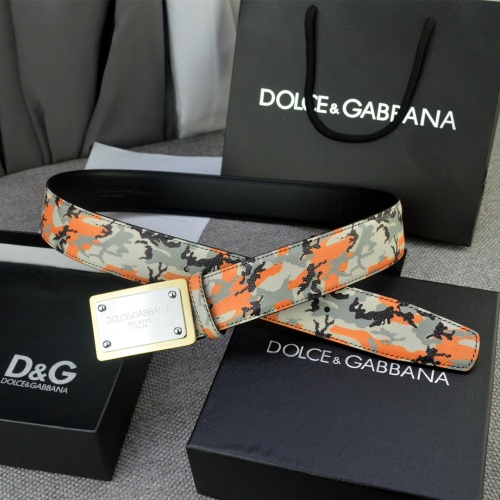 Replica Dolce & Gabbana D&G AAA Quality Belts For Men #1059246 $76.00 USD for Wholesale