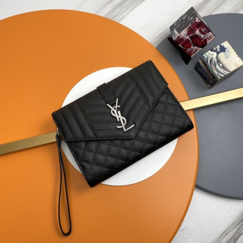 Yves Saint Laurent AAA Quality Wallets For Women #1064661, $125.00 USD, [ITEM#1064661], Yves Saint Laurent AAA Wallets