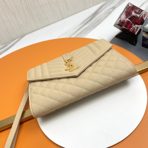 Replica Yves Saint Laurent AAA Quality Wallets For Women #1064664 $125.00 USD for Wholesale