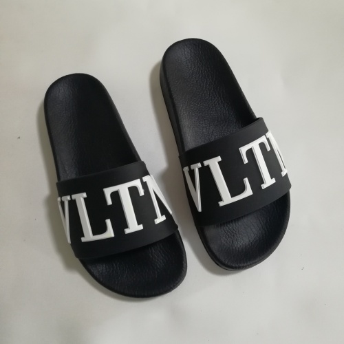 Replica Valentino Slippers For Men #1070906 $52.00 USD for Wholesale