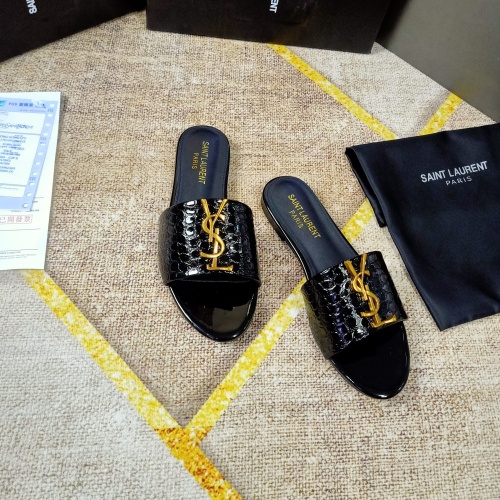 Replica Yves Saint Laurent YSL Slippers For Women #1075075 $52.00 USD for Wholesale