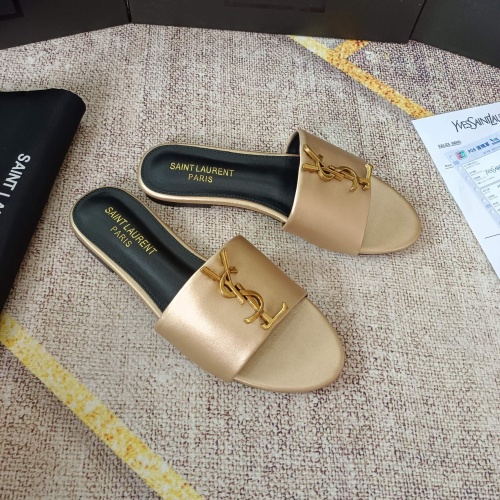 Replica Yves Saint Laurent YSL Slippers For Women #1075081 $52.00 USD for Wholesale