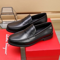 $98.00 USD Salvatore Ferragamo Leather Shoes For Men #1079324