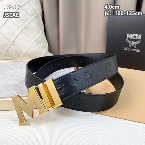 Replica MCM AAA Quality Belts For Men #1085129 $60.00 USD for Wholesale