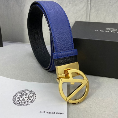 Replica Versace AAA Quality Belts For Men #1085368 $72.00 USD for Wholesale