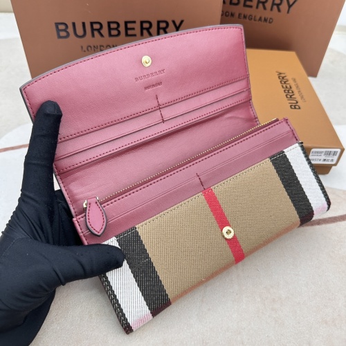 Replica Burberry AAA Quality Wallets For Women #1087923 $45.00 USD for Wholesale