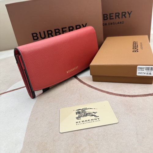 Replica Burberry AAA Quality Wallets For Women #1087924 $45.00 USD for Wholesale