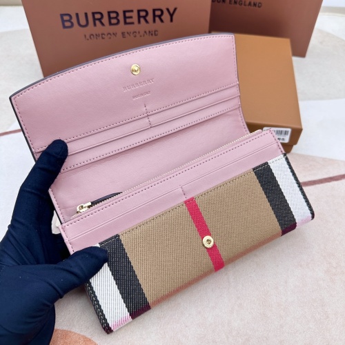 Replica Burberry AAA Quality Wallets For Women #1087926 $45.00 USD for Wholesale