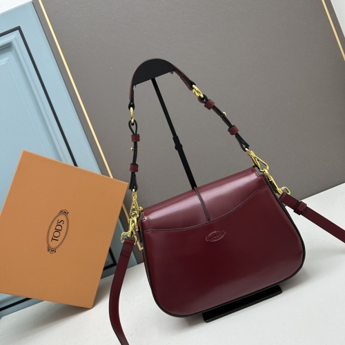 Replica TOD'S AAA Quality Messenger Bags For Women #1094023 $128.00 USD for Wholesale