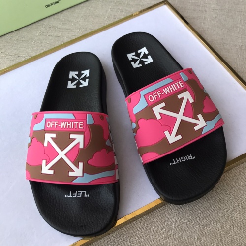 Replica Off-White Slippers For Women #1094182 $42.00 USD for Wholesale