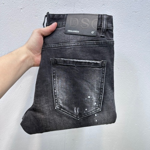 Replica Dsquared Jeans For Men #1096457 $60.00 USD for Wholesale