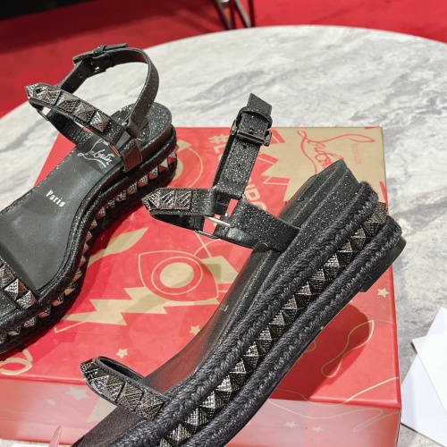 Replica Christian Louboutin Sandal For Women #1096960 $96.00 USD for Wholesale