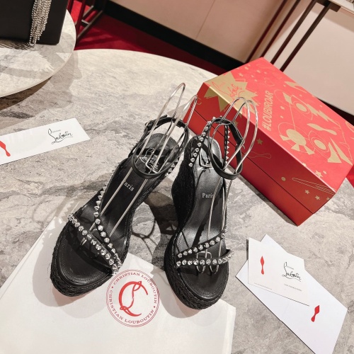 Replica Christian Louboutin Sandal For Women #1096983 $98.00 USD for Wholesale