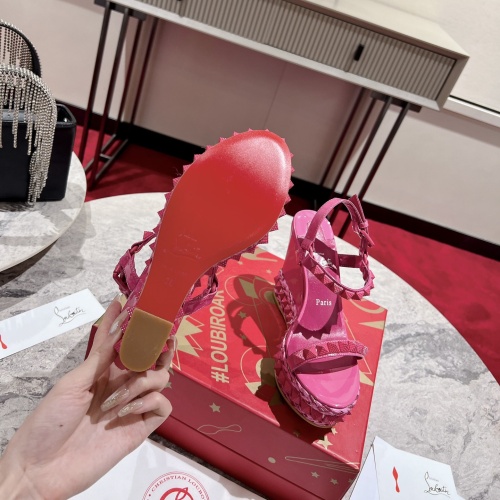 Replica Christian Louboutin Sandal For Women #1097006 $98.00 USD for Wholesale