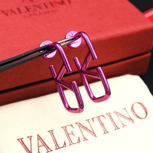 Replica Valentino Earrings For Women #1098400 $25.00 USD for Wholesale