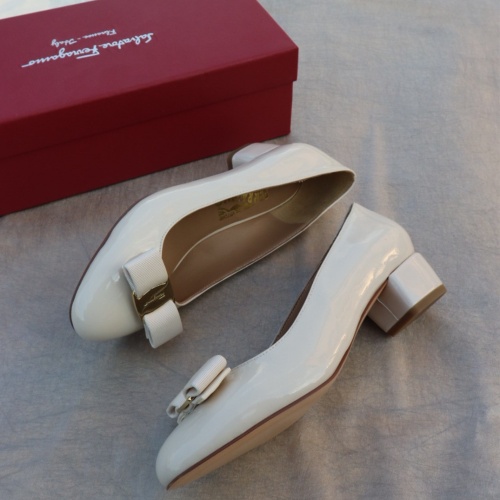 Replica Salvatore Ferragamo Flat Shoes For Women #1099040 $96.00 USD for Wholesale