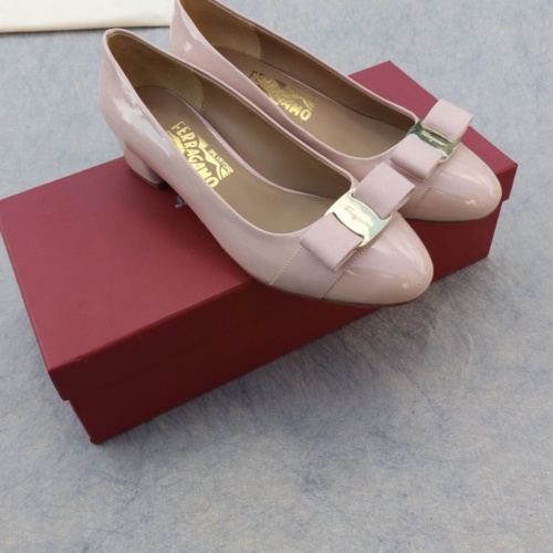 Replica Salvatore Ferragamo Flat Shoes For Women #1099051 $96.00 USD for Wholesale