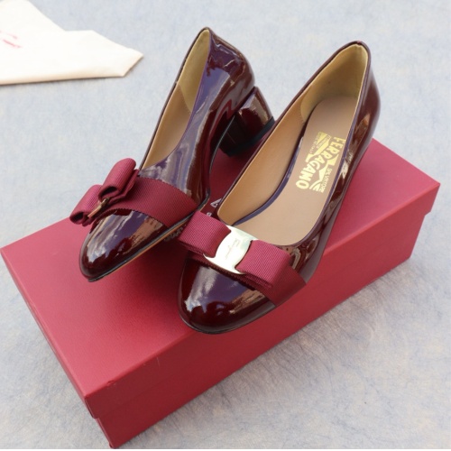 Salvatore Ferragamo Flat Shoes For Women #1099057, $96.00 USD, [ITEM#1099057], Salvatore Ferragamo Flat Shoes