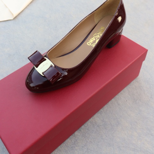 Replica Salvatore Ferragamo Flat Shoes For Women #1099067 $96.00 USD for Wholesale