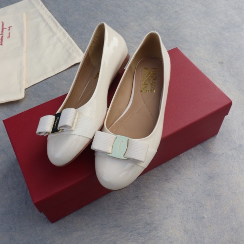 Salvatore Ferragamo Flat Shoes For Women #1099070, $96.00 USD, [ITEM#1099070], Salvatore Ferragamo Flat Shoes