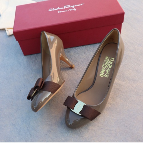 Salvatore Ferragamo High-Heeled Shoes For Women #1099094, $96.00 USD, [ITEM#1099094], Salvatore Ferragamo High-Heeled Shoes