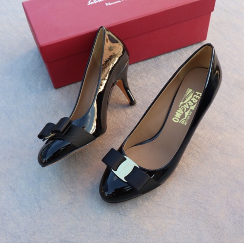 Salvatore Ferragamo High-Heeled Shoes For Women #1099098, $96.00 USD, [ITEM#1099098], Salvatore Ferragamo High-Heeled Shoes