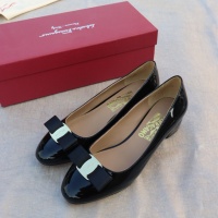 $96.00 USD Salvatore Ferragamo Flat Shoes For Women #1099049