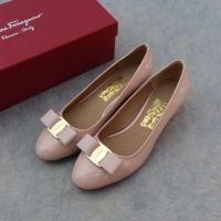 $96.00 USD Salvatore Ferragamo Flat Shoes For Women #1099051