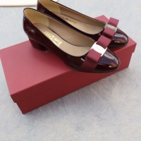 $96.00 USD Salvatore Ferragamo Flat Shoes For Women #1099057